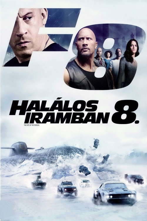 Halálos iramban 8 poszter