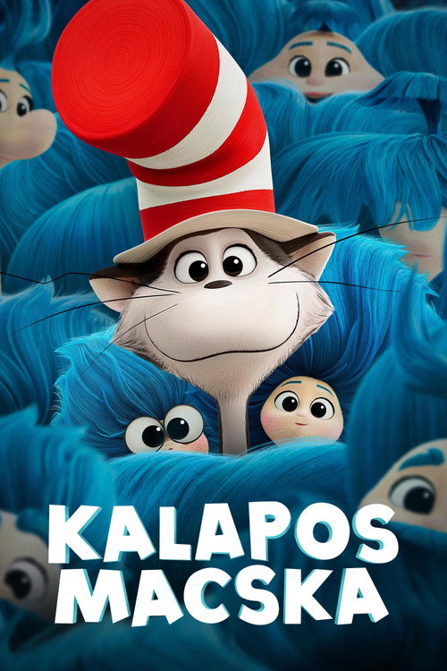 Kalapos macska poszter